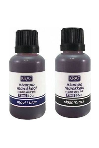 KRAF Istampa Ink 30cc Μαύρο Συσκευασία 2 τεμαχίων