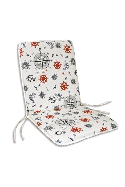 Vip Home Concept Market Ürünleri Sandalye Minderi 1 Adet Bağcıklı Bahçe Minde...