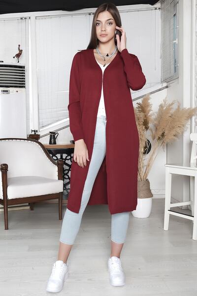 AVORWE New Season Long Model Thin Knitwear Cardigan
