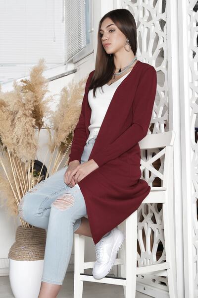 AVORWE New Season Long Model Thin Knitwear Cardigan