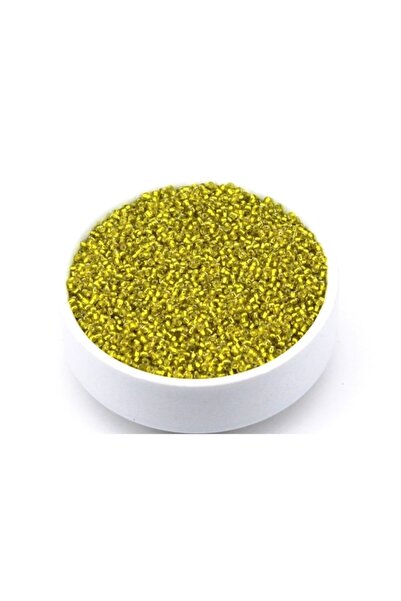 yfhobi 50 gram - Küçük Boy Kum Boncuğu, 1.5 Mm, Takı Yapım Boncuğu, Parlak Şe...