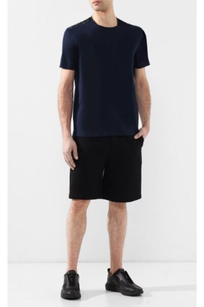 PAUL&SHARK Ανδρικό πλεκτό μπλουζάκι C.w. Βαμβάκι