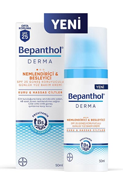 Bepanthol Marka: Derma Nem. Besleyici Spf25 Yüz Bakım Kremi 50 Ml Kategori: El Kremi
