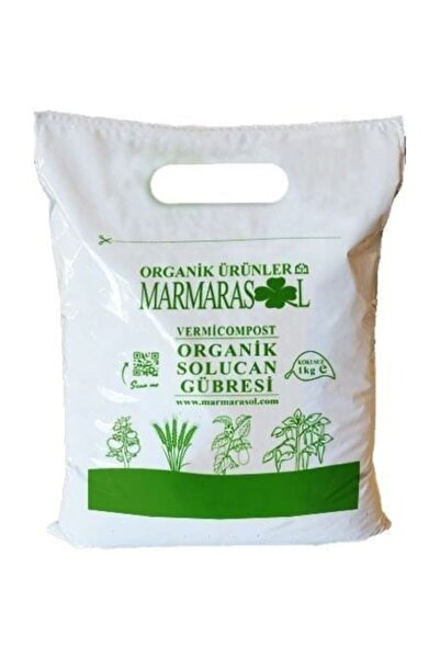 MARMARASOL %100 Organik Solucan Gübresi 1 Kg