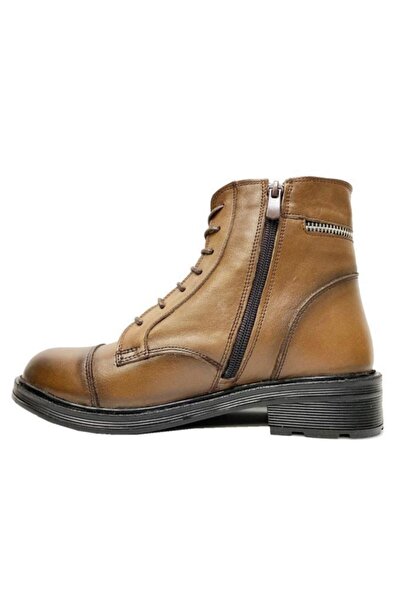 Scavia 544 Hakiki Deri Anatomik Fashıon Kadın Bot