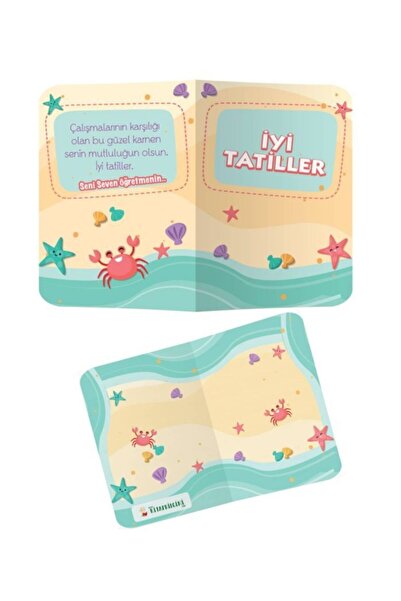 Minikbilgin Yayınları Kumsal Temalı Karne Kılıfı (1 ADET)