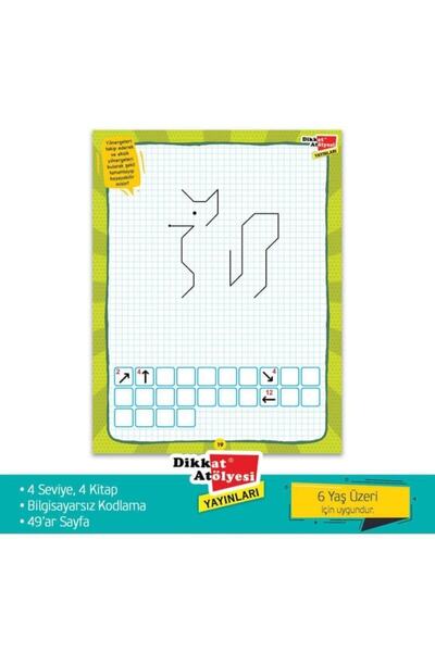 Dikkat Atölyesi Yayınları Algoritma Temelli Adım Adım Kodlama 4 Lü Set Ve Highlights Hidden Pictures 4 Lü Set 8 Kitap