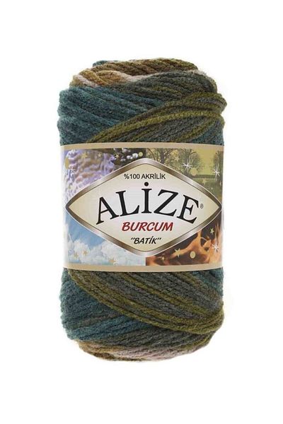 Alize Burcum Batik 4684 Knitting Yarn Hand Knitting Yarns Vest Cardigan Yarn Scarf Sweater Yarn