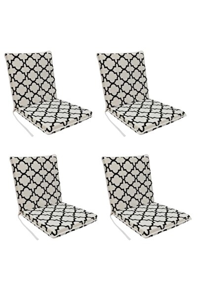 Vip Home Concept Pernă pentru scaun cu spătar elastic cu fermoar burete-4 buc...