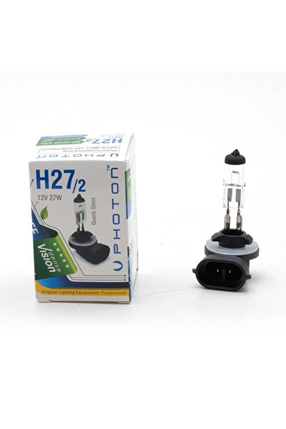 Photon H27/2 Halojen Far Ampülü %30 Daha Fazla Işık Uzun Ömürlü
