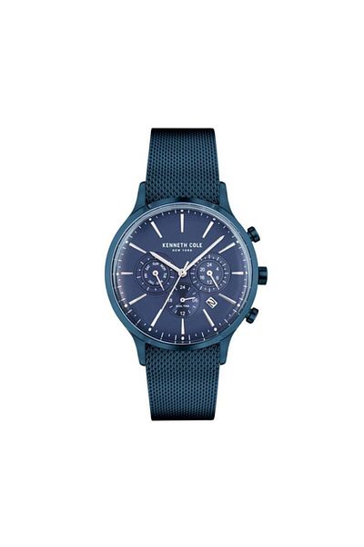 Kenneth Cole Men's Navy Blue Wristwatch Kc 51034001