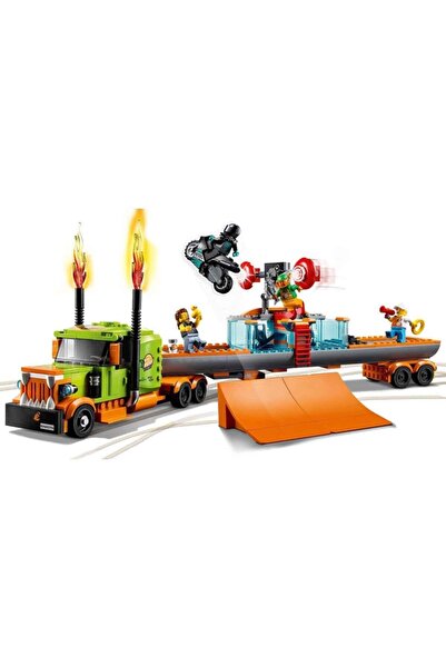 LEGO 2022 Yılbaşı Fırsatları - City Stuntz Gösteri Kamyonu 60294 - ™ Beyaz At®