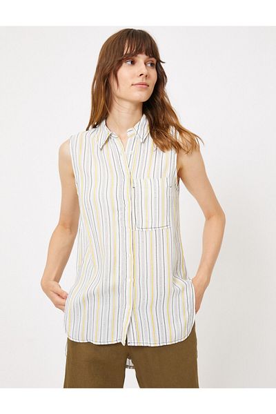 Koton Button Detailed Blouse