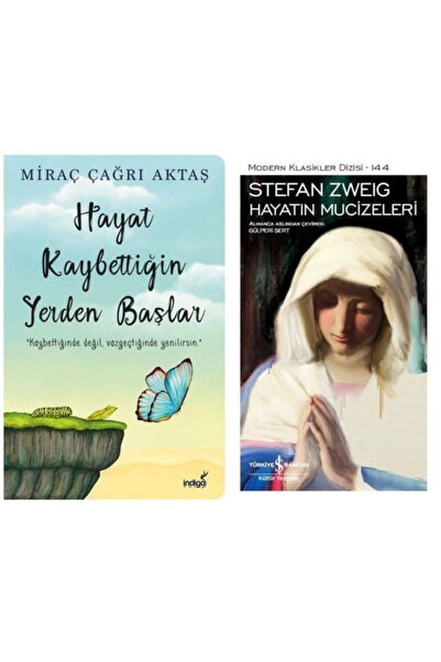 TÜRKİYE İŞ BANKASI KÜLTÜR YAYINLARI Hayat Kaybettiğin Yerden Başlar + Hayatın...