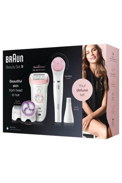Braun Islak ve Kuru 9975 Epilasyon Seti 2 Yıl Kablosuz Resmi Distribütör Garantili