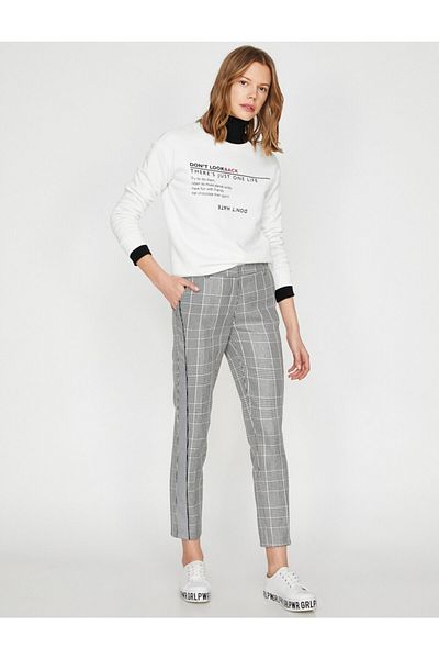 Koton Checked Trousers