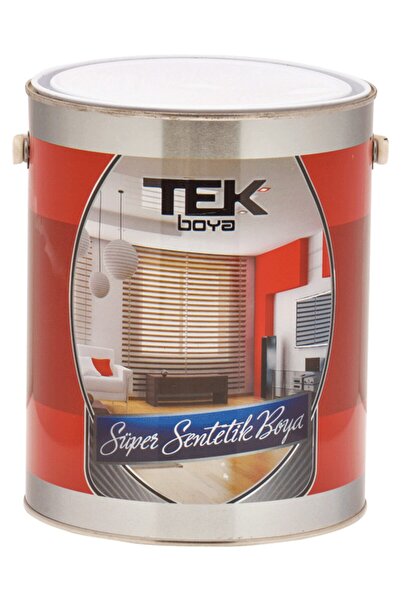 TEK BOYA Süper Lüks Sentetik Yağlı Boya 0,175 Lt Kırmızı