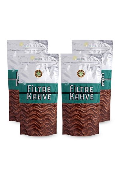 Kahve Dünyası 4-Piece Filter Coffee Flavor With Coffee World