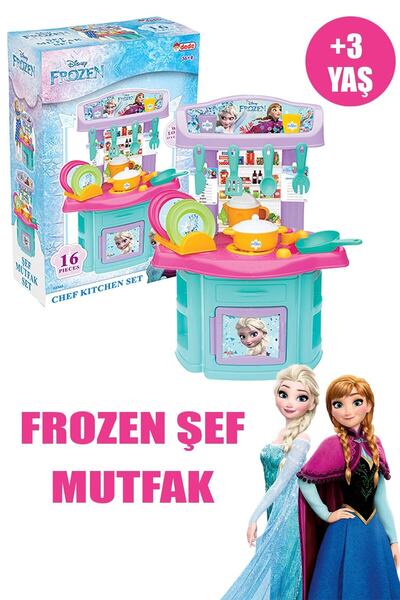 Genel Markalar Frozen Şef Mutfak Seti -16 Parça