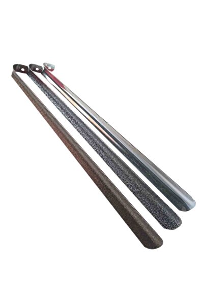 Öztürk Kundura Ayakkabı Çekeceği Kerata Metal 45 Cm Siyah Gri