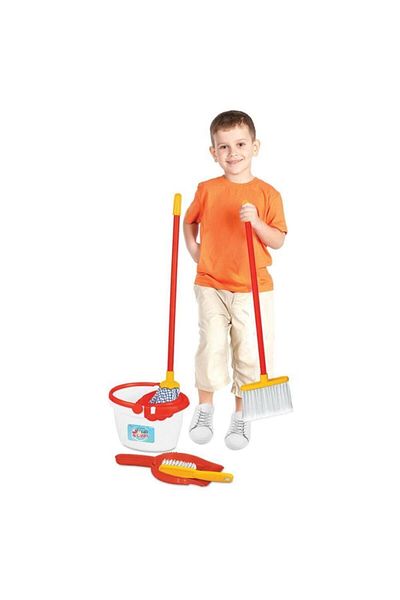 DEDE Candy Ken Cleaning Set Toys Cleaning Trolley
