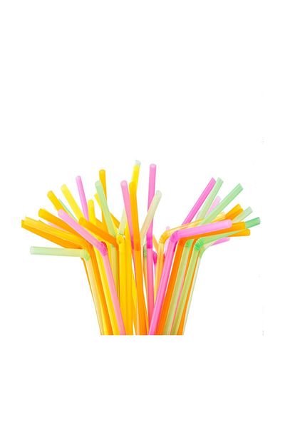 cafeavm Colorful Phosphorescent Straw Box of 225