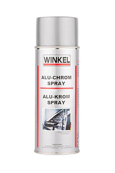 Winkel Alüminyum Krom Sprey 400ml. Alu-krom