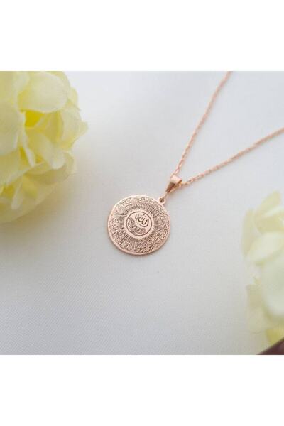 Nida Jewelry Gümüş Ayetel Kürsü Kolye