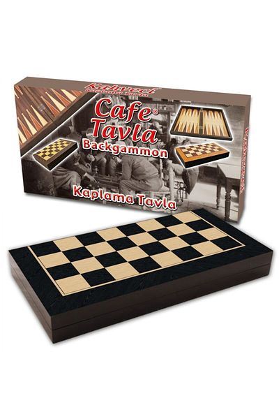 Star Oyun Cafe Backgammon Dark Wenge