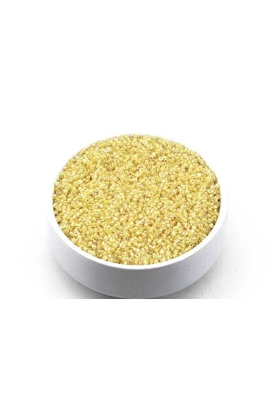 yfhobi 50 gram - Küçük Boy Kum Boncuğu, 1.5 Mm, Takı Yapım Boncuğu, Şeffaf Ja...