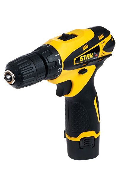 STAXX POWER American Type 58v 8ah Çift Şanzımanlı Samsung Çift Akülü Şarjlı Matkap Vidalama +24 Parça Set