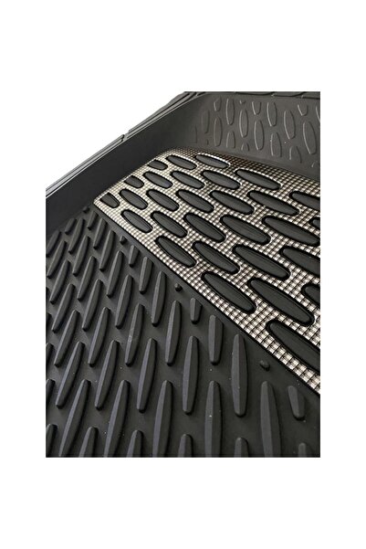 SAFİR Fiat Egea Uyumlu Universal Derin Havuzlu Paspas Krom Karbon