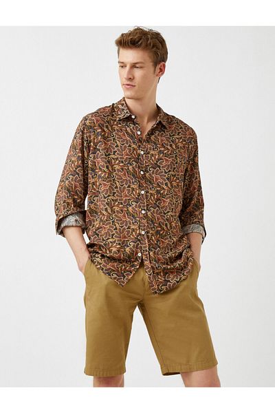Koton Cămașă cu model Bumbac