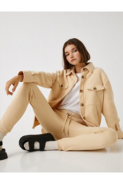 Koton Jogginghose mit Bindegürtel und Tasche