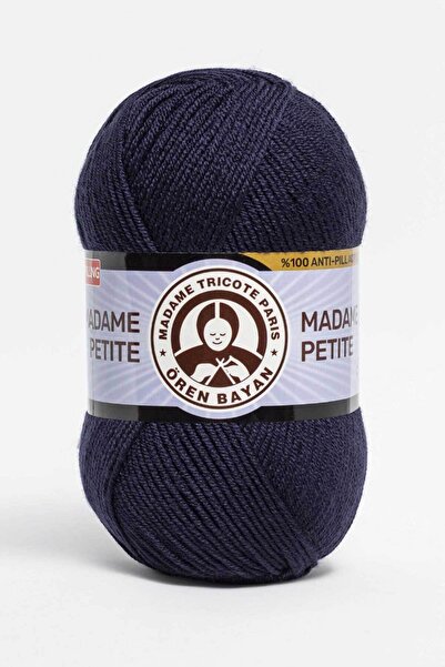 Ören Bayan Madame Petite Anti-pilling Örgü Ipi 100gr |0019-lacivert|