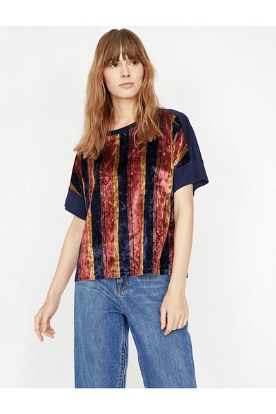 Koton Velvet T-Shirt