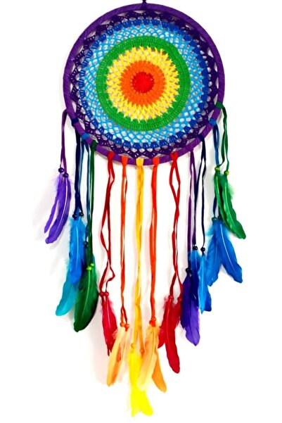 kapadokyahediyelik Düş Kapanı,dreamcatcher, Rüya Kapanı,dekoratif Duvar Süsü