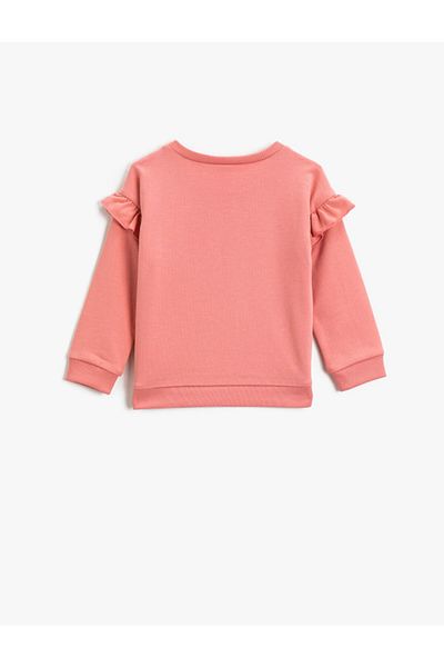 Koton Baby Girl Coral Sweatshirt 1Kmg19163Ak