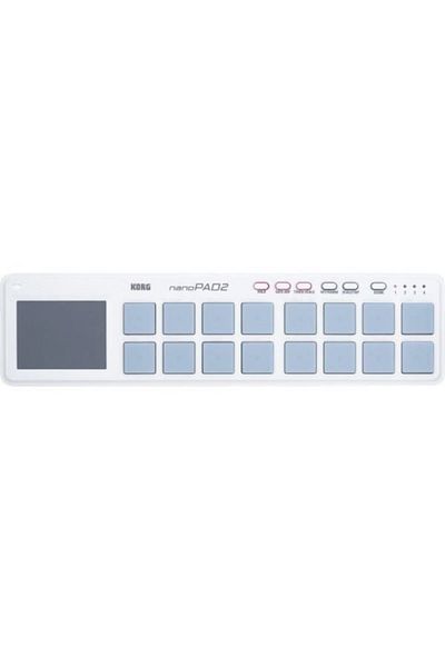 KORG Nano Pad2 DJ Controller White