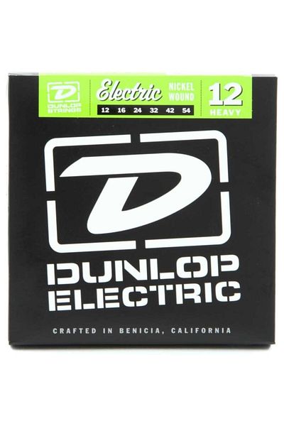 Jim Dunlop Den1254 Nickel Wound Heavy Electric Guitar String 12-54