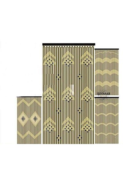 İstoç Türk El Işi Naturel Separatör Kapı Dekor Perdesi 90x180cm Dizgisi 31 Sı...