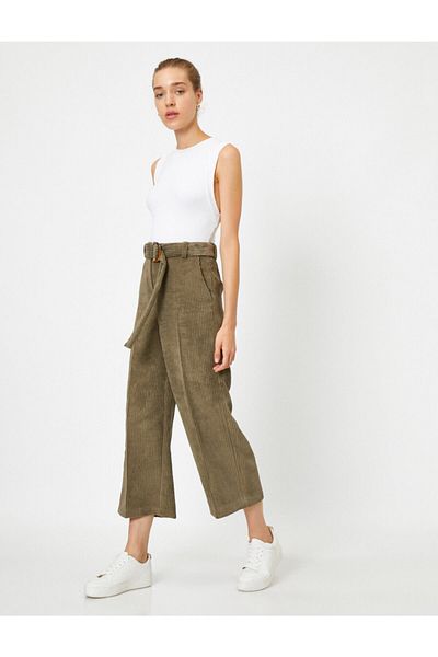 Koton Velvet Trousers