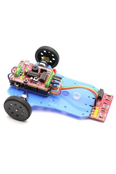 Genel Markalar Arduino Basit Çizgi Izleyen Kiti - Arduline (demonte)