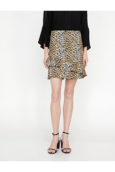 Koton Női barna szoknya 9KAK72898UW