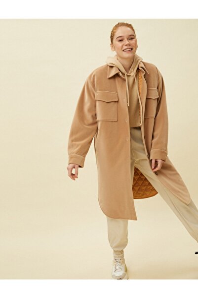 Koton Cămașă Jachetă cu nasturi