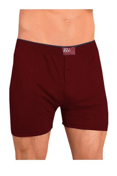 Tutku Underwear Elite Men's Towelbel Patternless Boxer Briefs