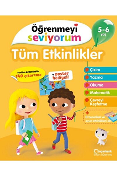 Uçanbalık Yayıncılık جميع الأنشطة - أنا أحب التعلم 5-6 سنوات - جماعي