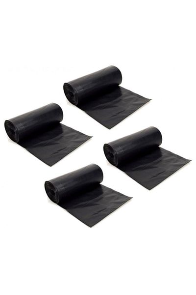 firdevsi hobi Canhome-thick Jumbo Size Garbage Bag-80x110cm- 325gr--4 Rolls X40 Pieces-black