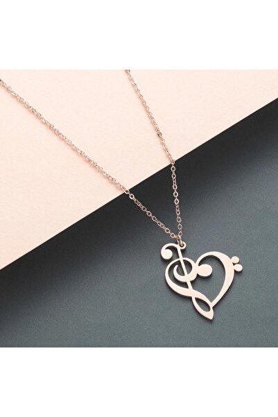 Nida Jewelry Gümüş Müzik Notası Kolye