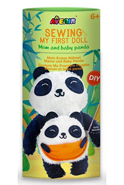 AVENİR لعبة الباندا والطفل الأول من القطيفة